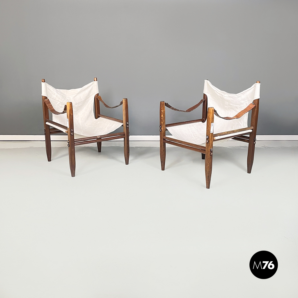 Poltrone Safari di Gian Franco Legler per Zanotta, 1960 ca.