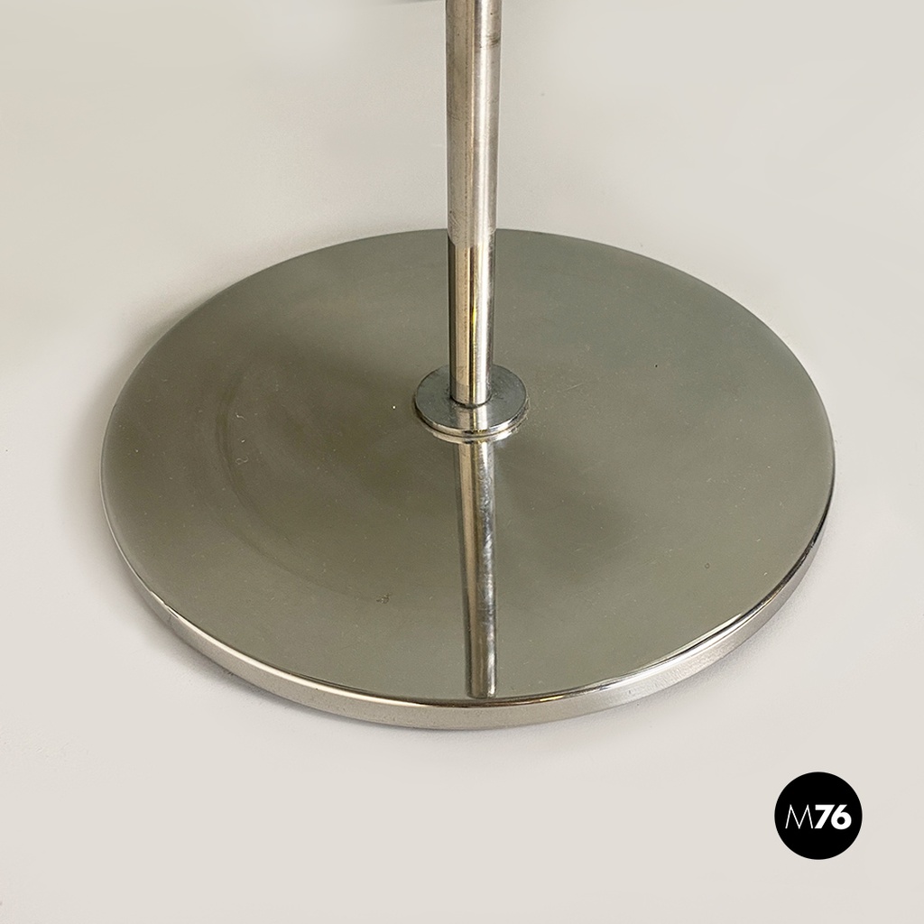 Lampada da tavolo in acciaio, 1970 ca.