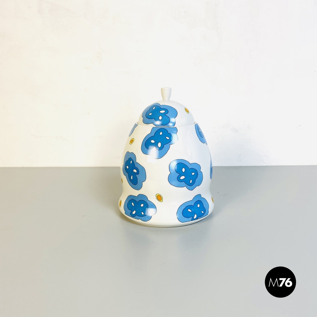 Biscottiera Jaia di George Sowden e Alice Fiorilli per Alessi, 1997