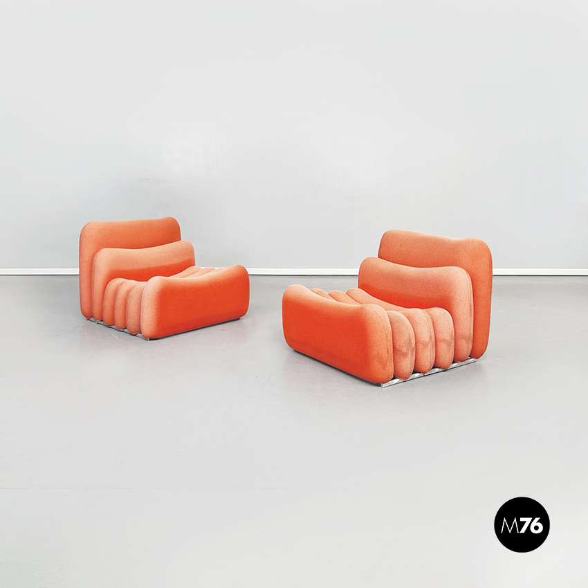 Poltrone di Joe Colombo per Sormani, 1970 ca.