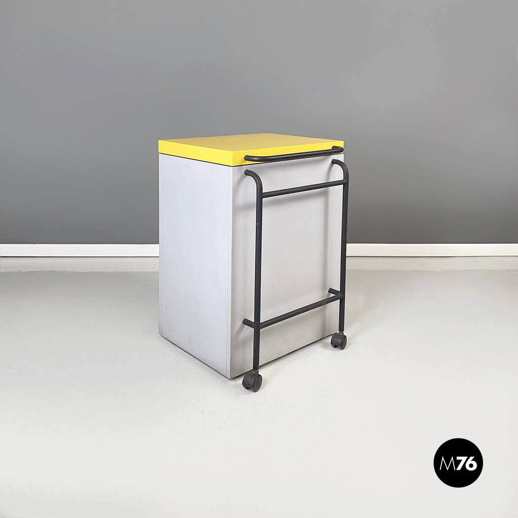 Cestino in legno di Robots, 1990 ca.