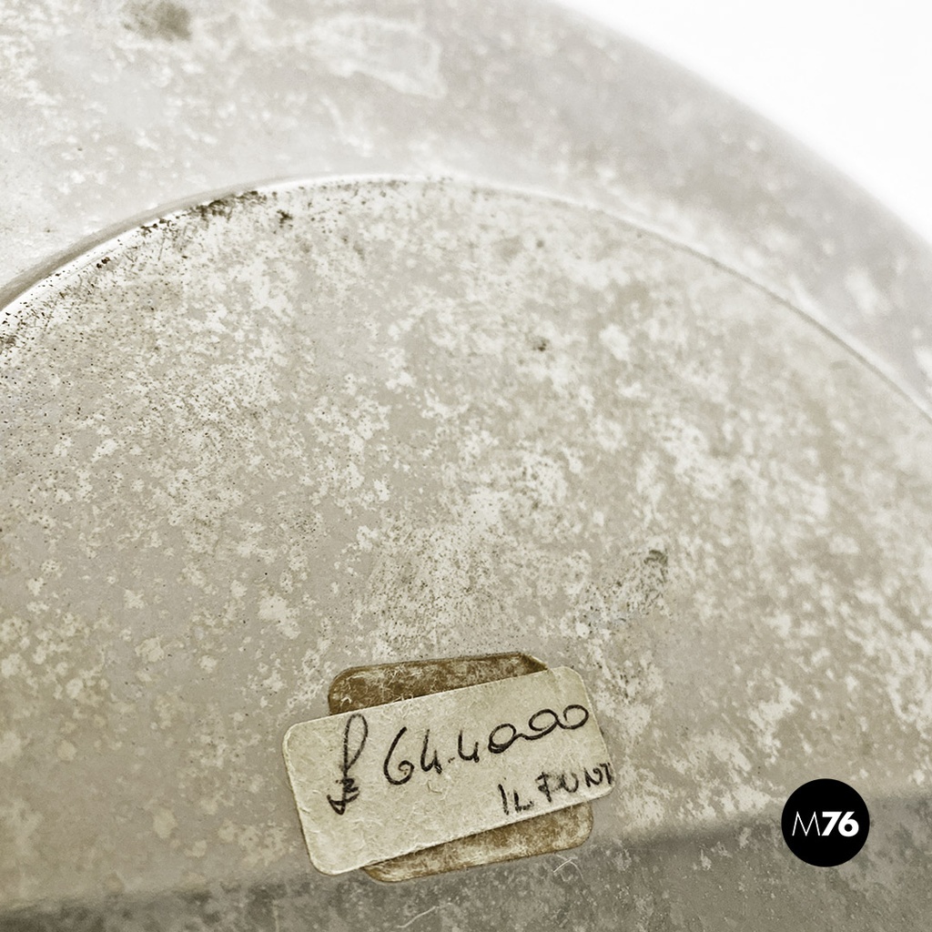 Vaso in acciaio cromato, 1960 ca.