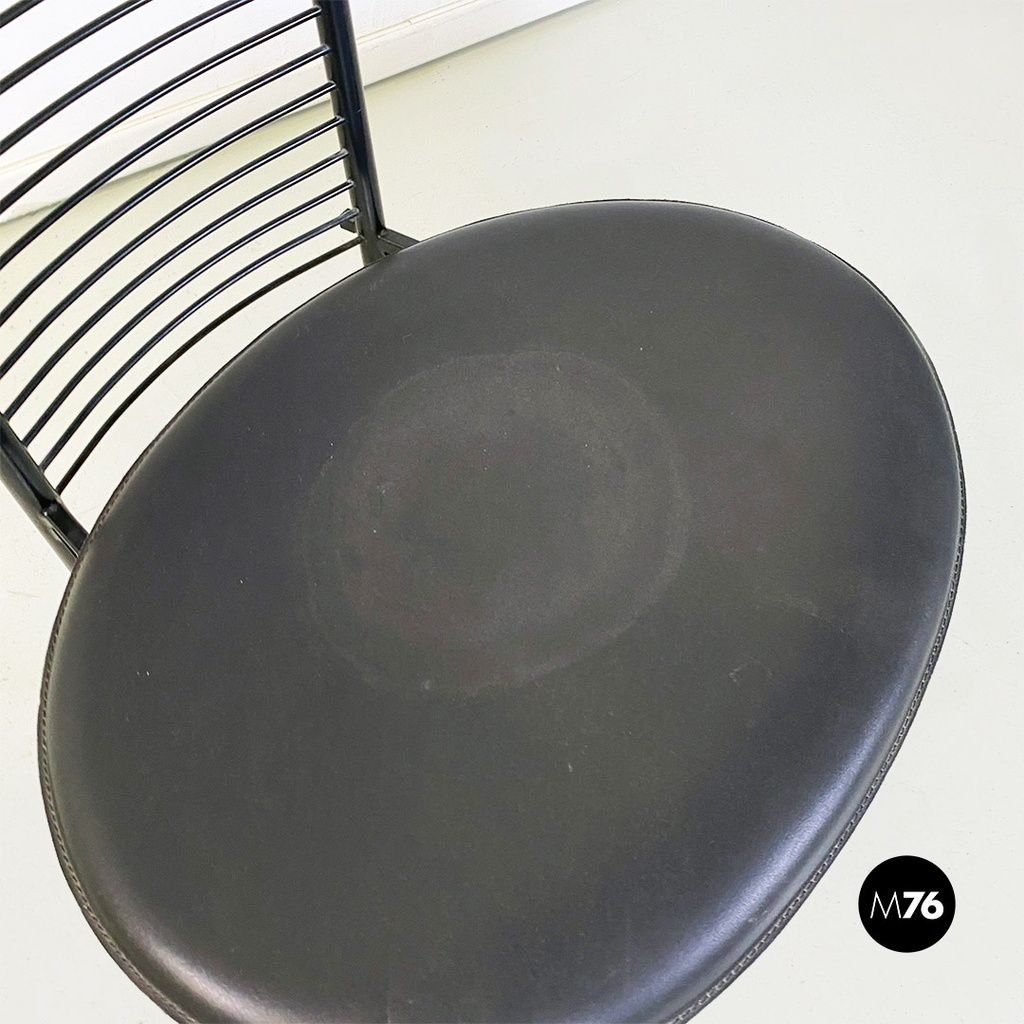 Sedie a schienale alto, 1980 ca.