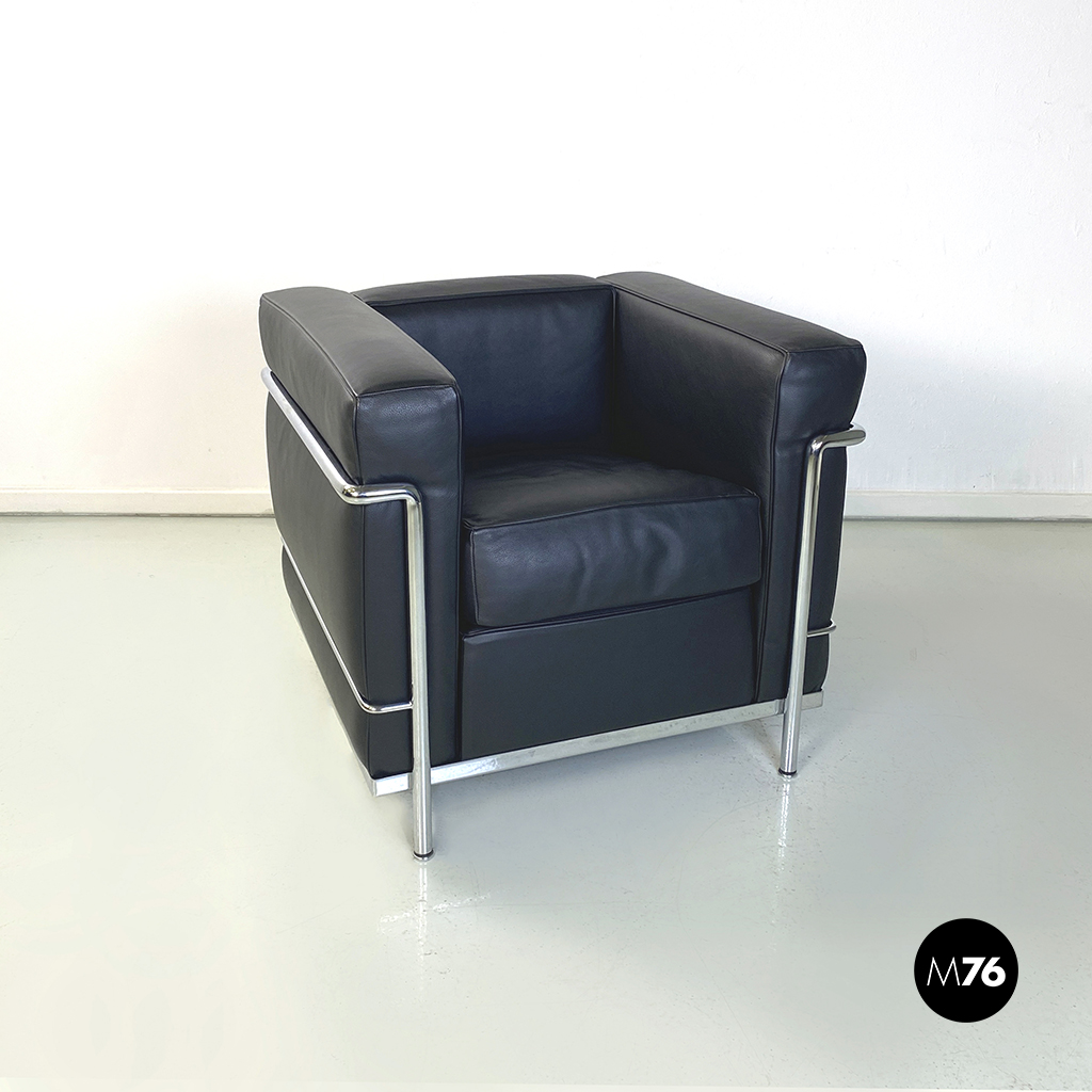 Poltrona LC3 di Le Corbusier, Jeanneret e Perriand per Cassina, 1980 ca.