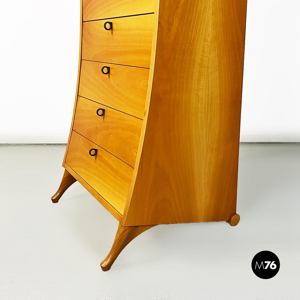 Cassettiera alta di Umberto Asnago per Giorgetti, 1982 ca.