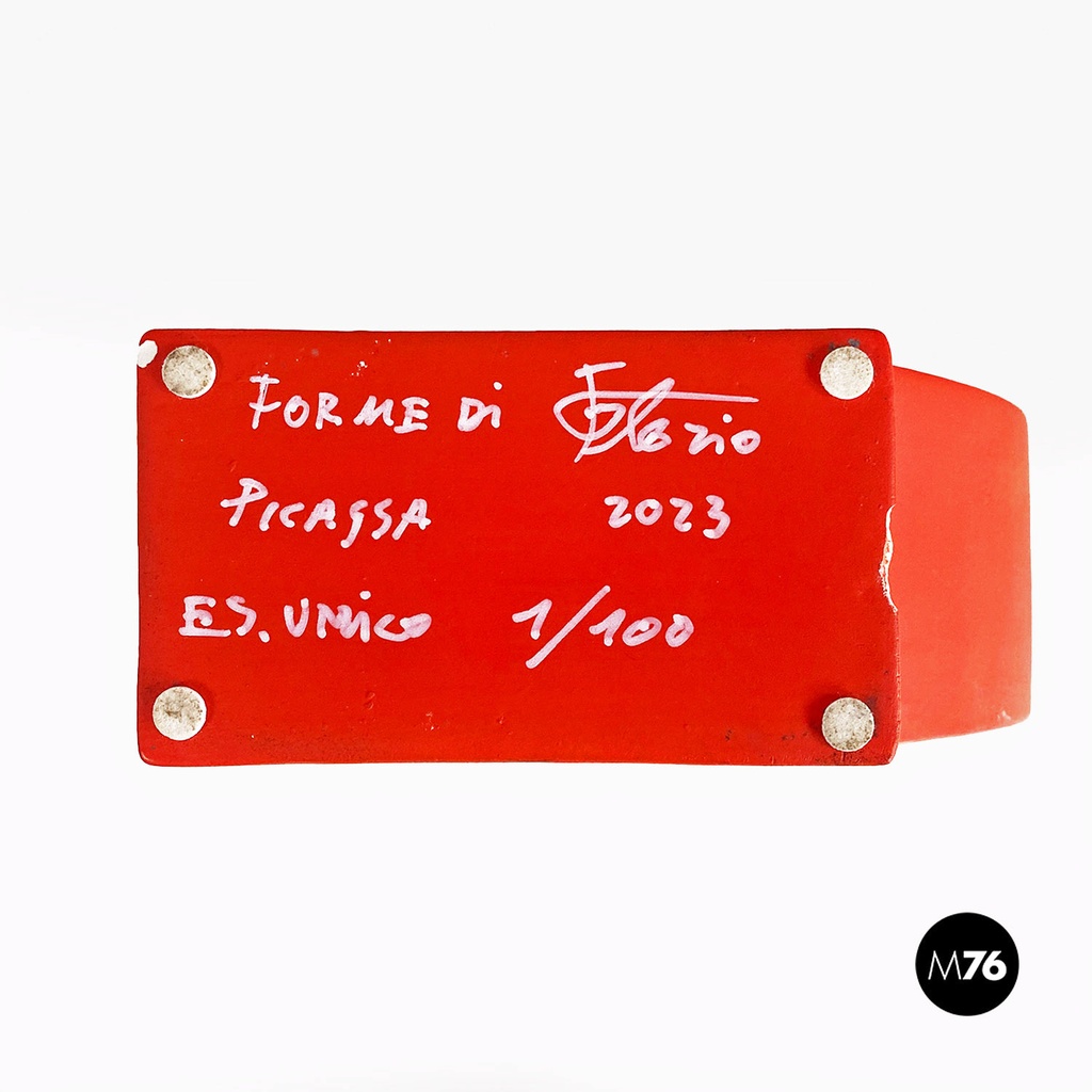 Scultura Picassa di Florio Pac Paccagnella, 2023