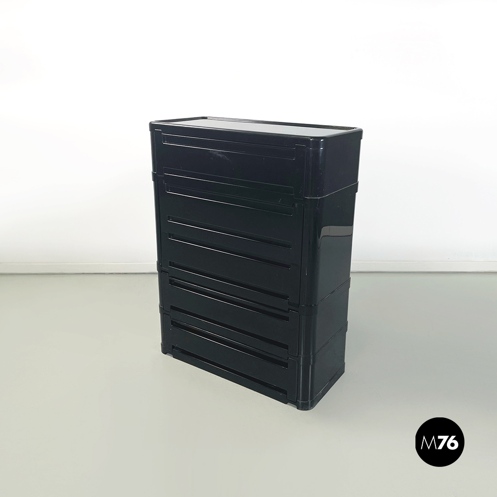 Cassettiera 4964 di Olaf Von Bohr per Kartell, 1970 ca.