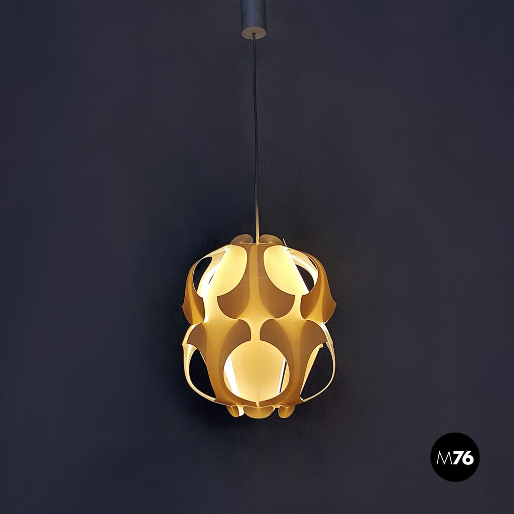 Lampadario in plastica Big Lily, 1960 ca.