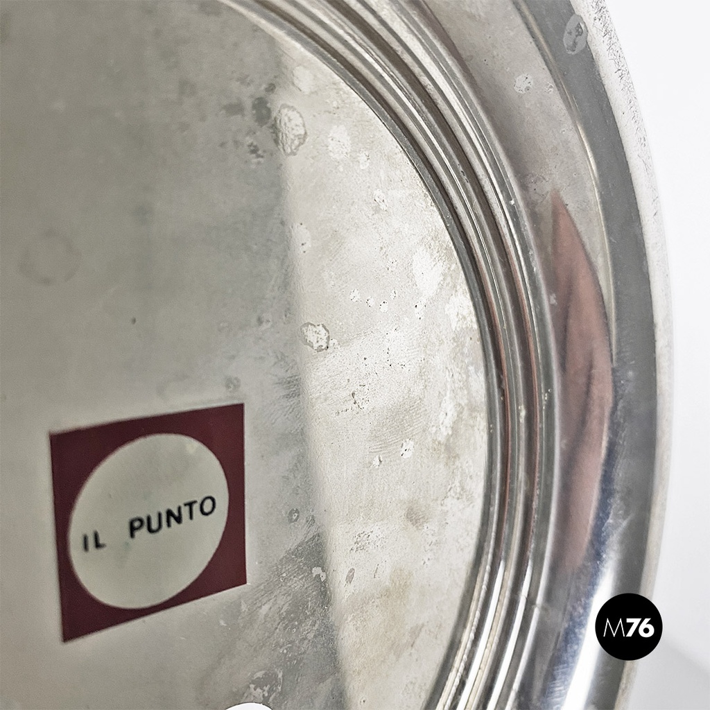 Centrotavola in peltro, 1970 ca.