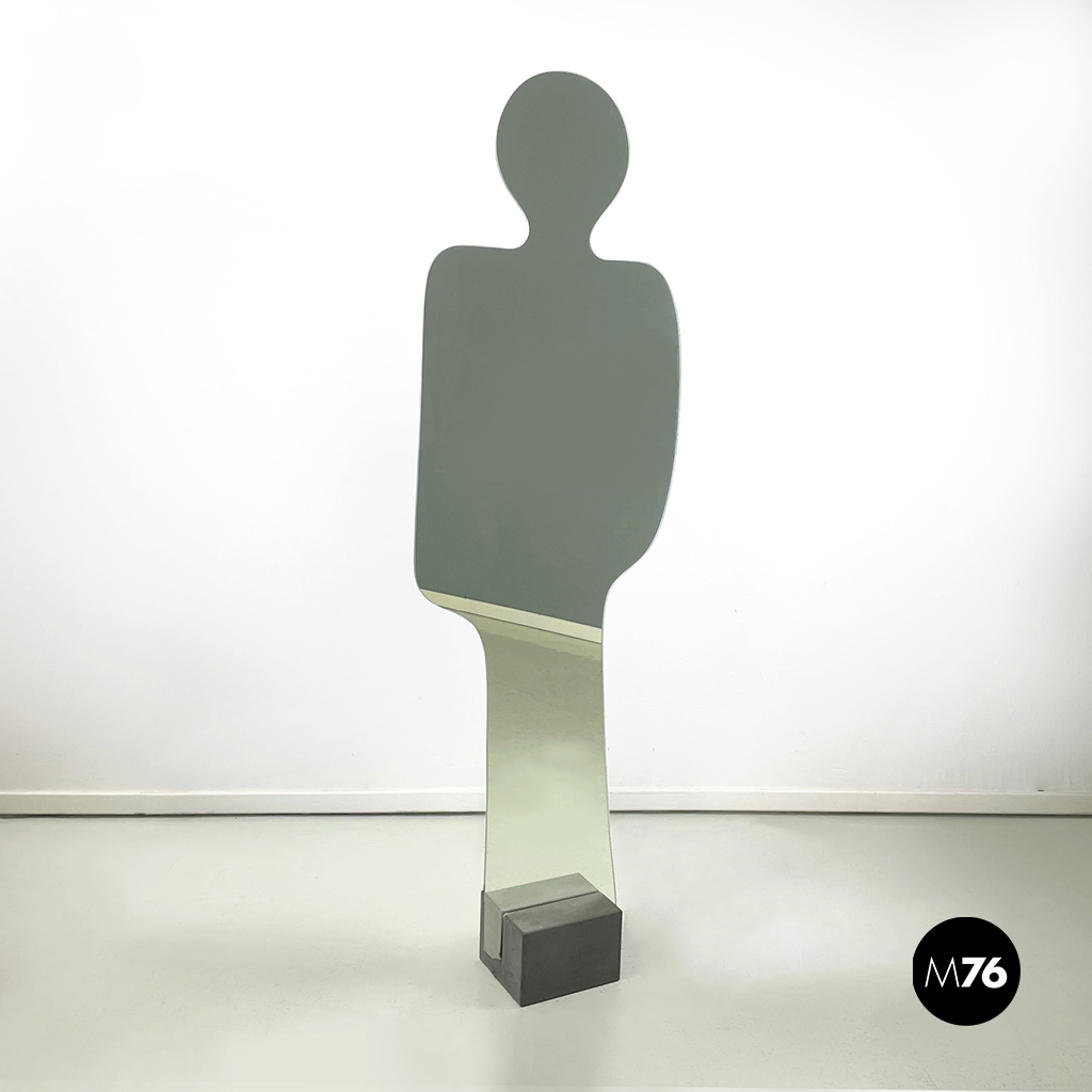 Specchio da terra Narciso di Pierre Cardin per Acerbis, 1970 ca.