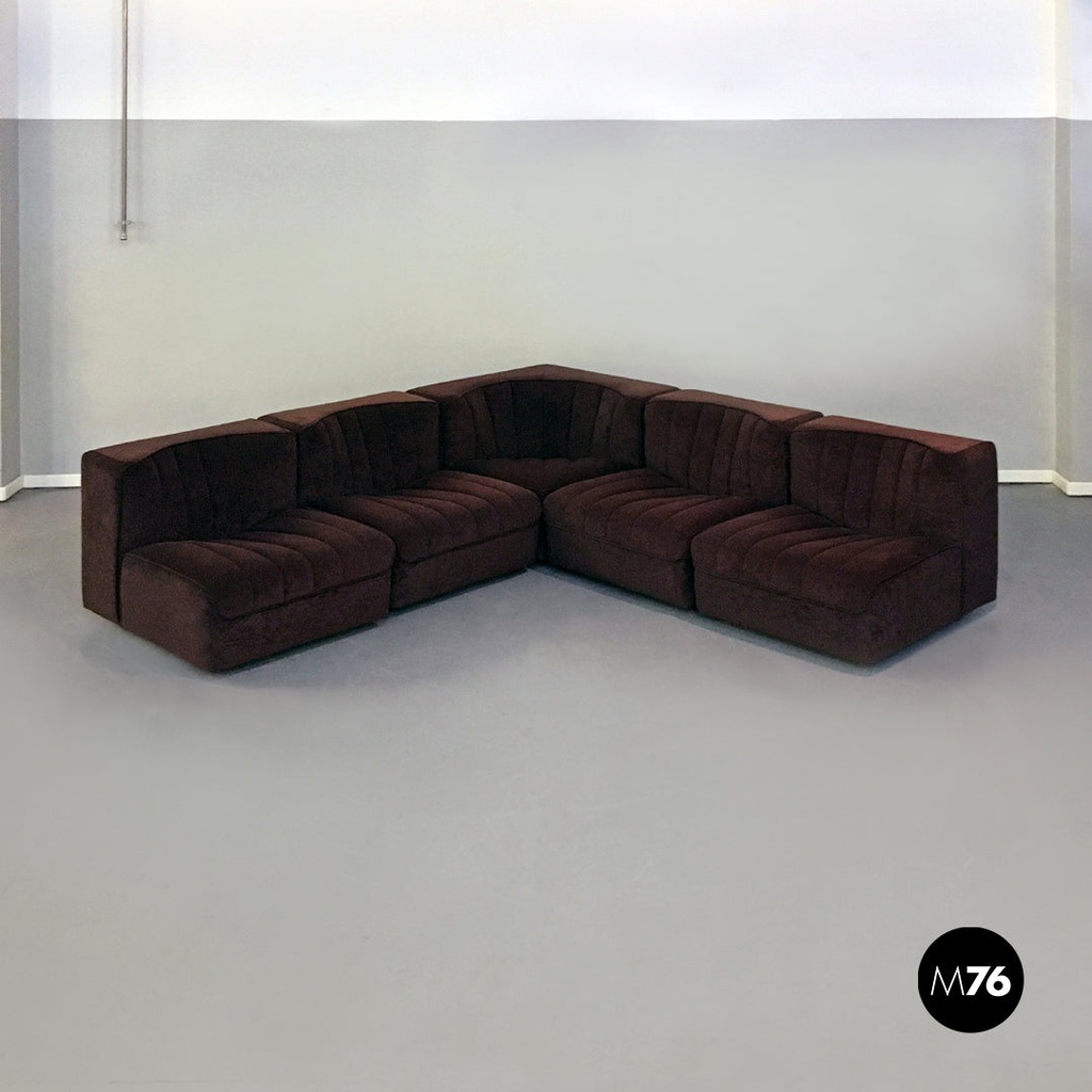 Divano modulare Novemila di Tito Agnoli per Arflex, 1969