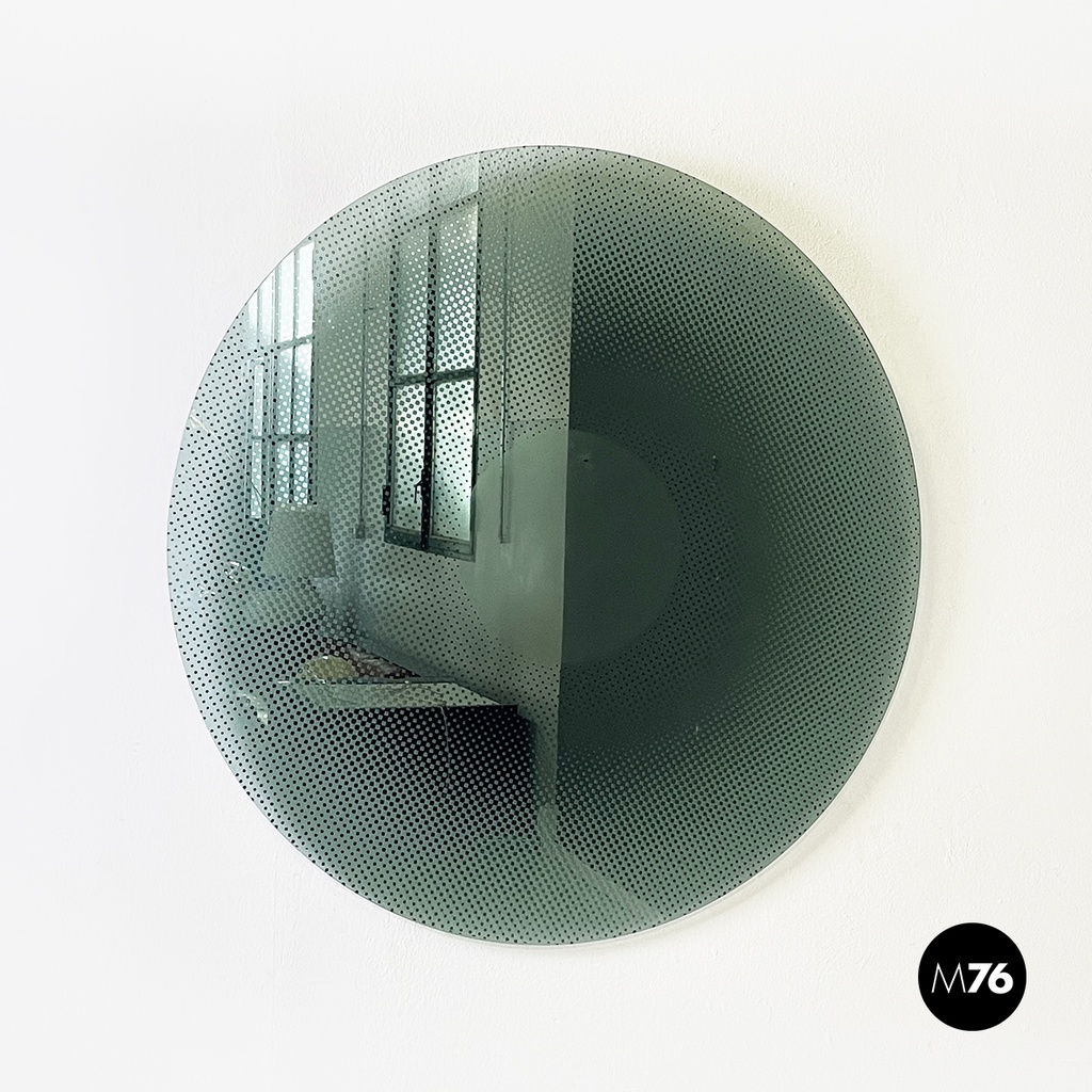 Specchio da parete in vetro, 1990 ca.