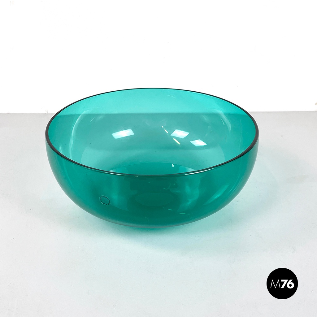 Ciotola decorativa in vetro di Murano di Venini, 1990 ca.