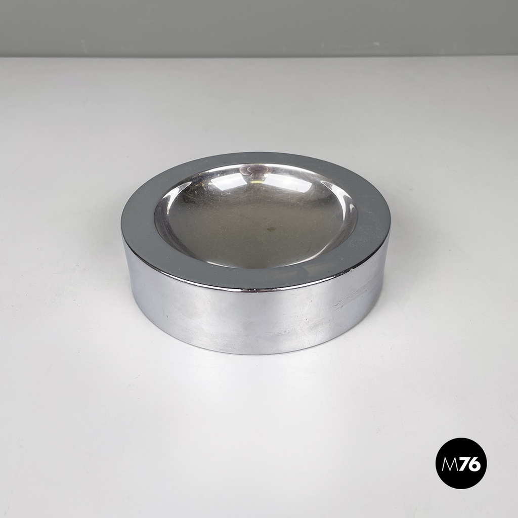 Posacenere da tavolo in acciaio di Dada International Design, 1980 ca.