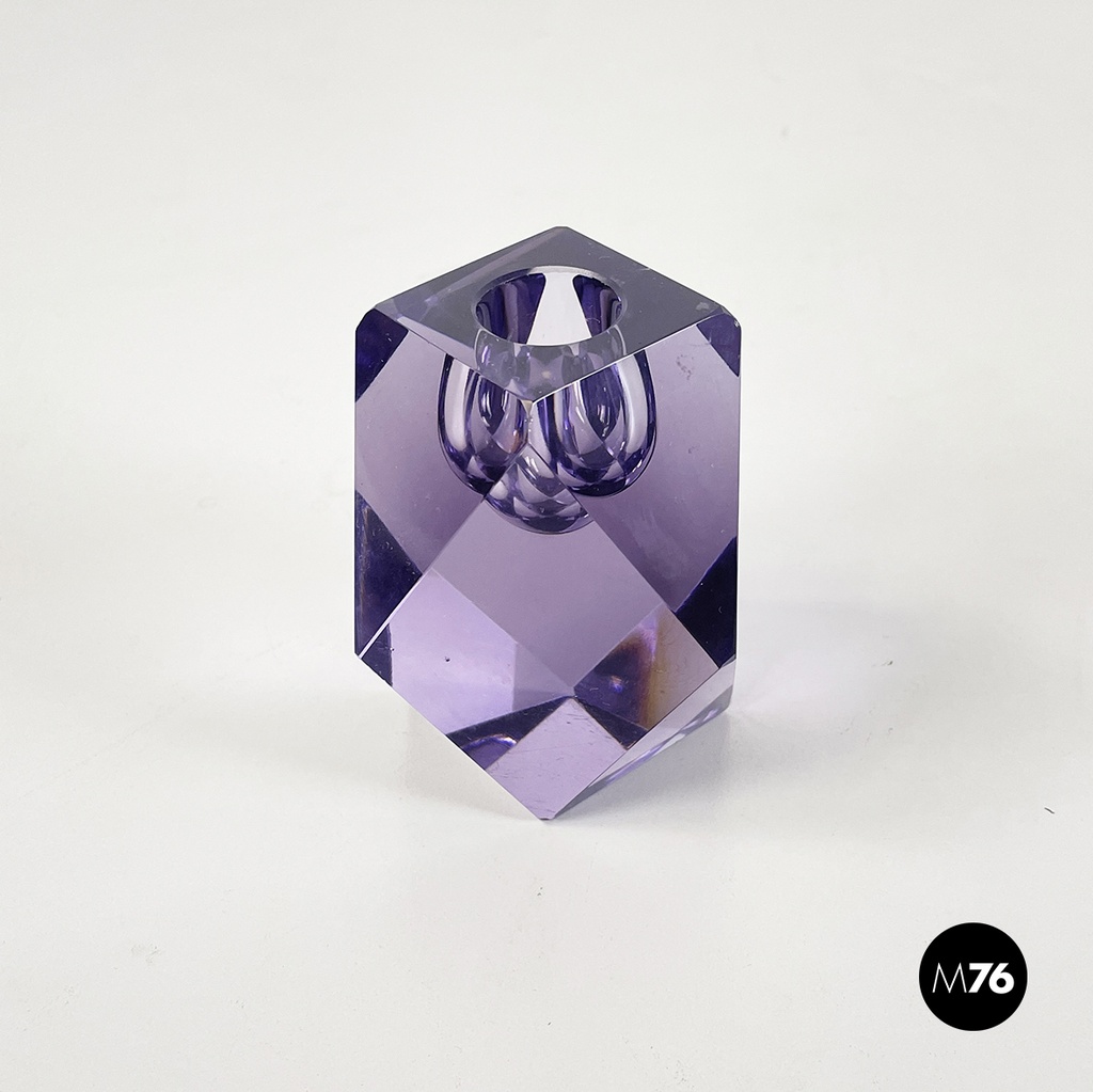 Portacandele in alessandrite, 1970 ca.