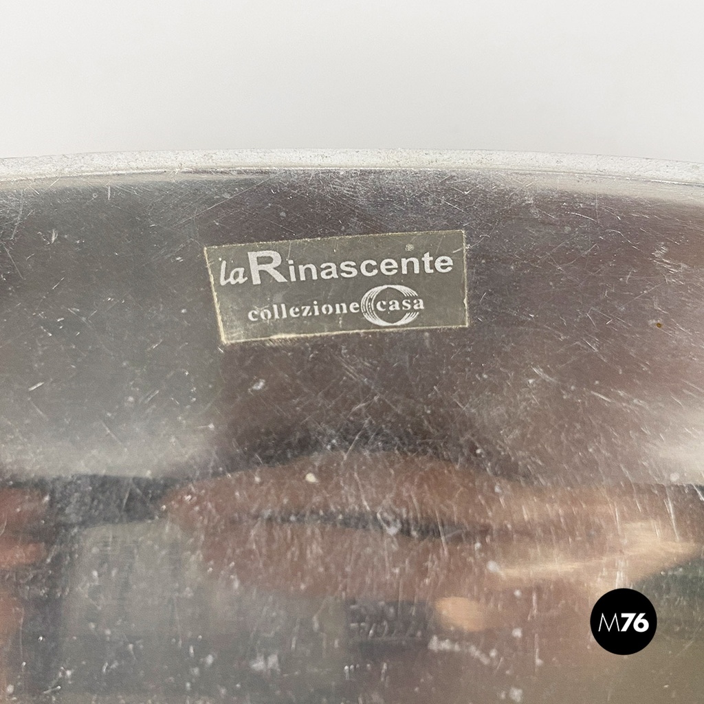 Ciotola in metallo di La Rinascente, 1990 ca.