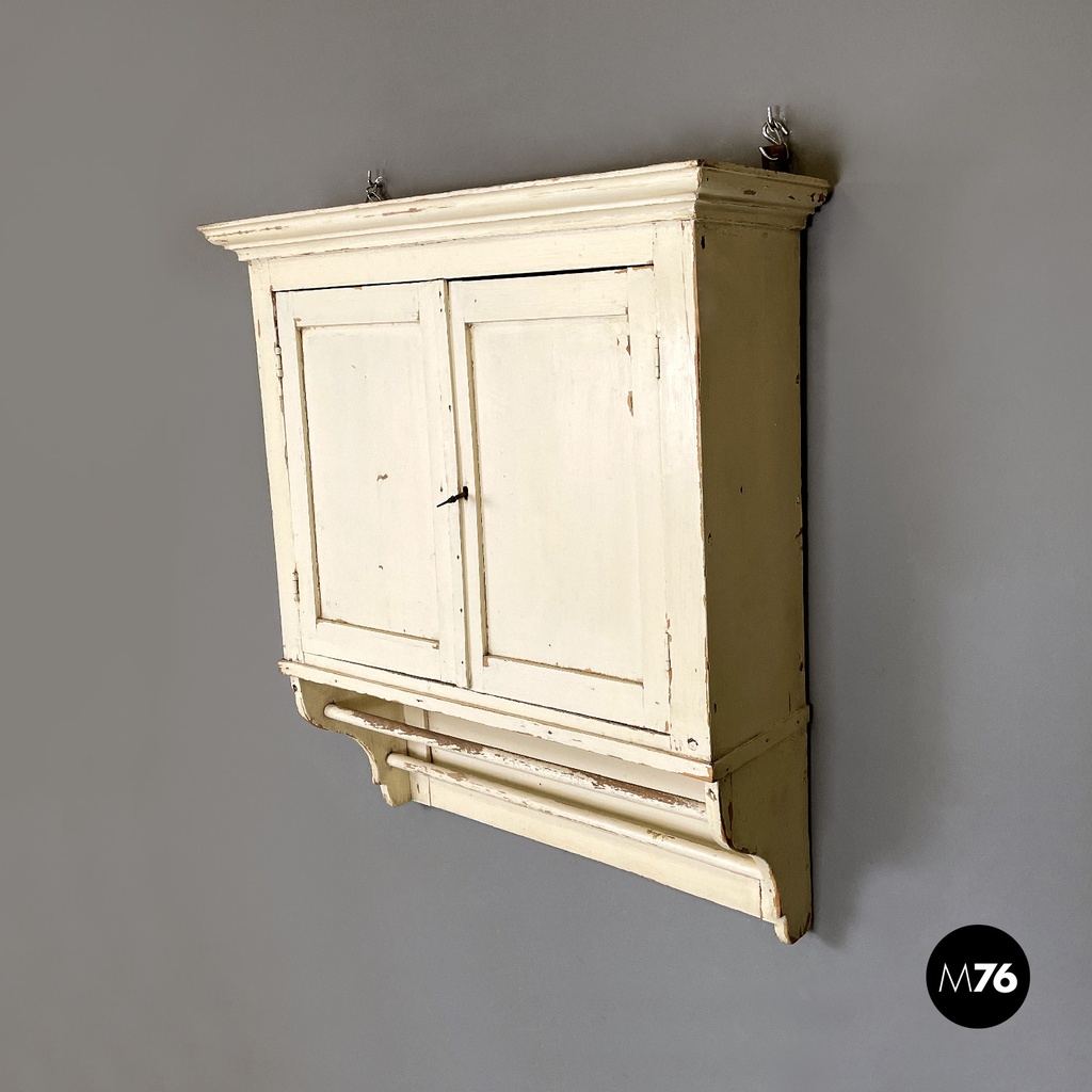 Credenza da parete in legno, primi del 1900 ca.