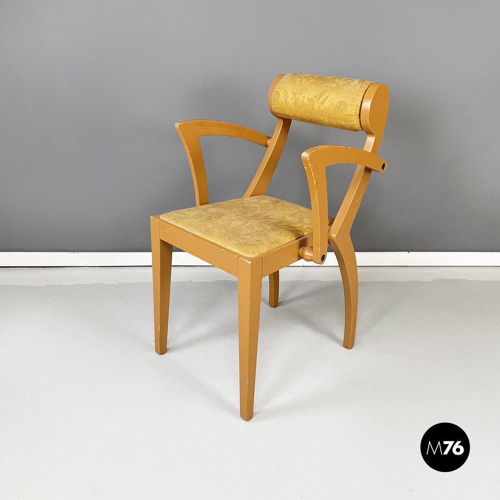 Sedia gialla di Bros/s, 1980 ca.