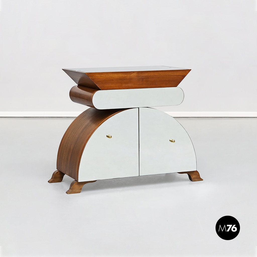 Console di Nanda Vigo, 1980 ca.