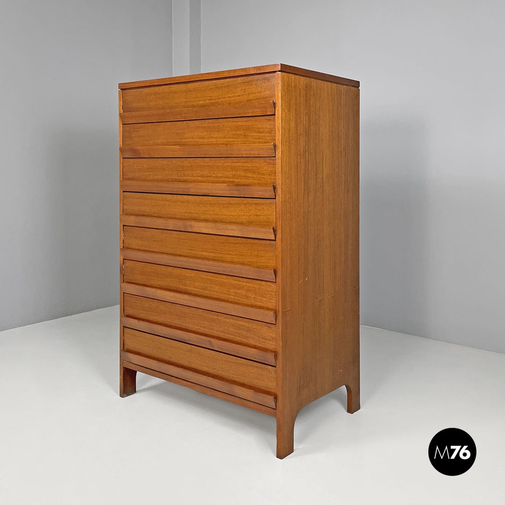 Cassettiera in legno, 1960 ca.