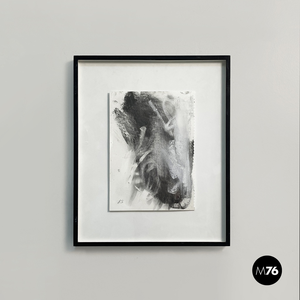 Disegno su carta in tecnica mista, 1950-1990 ca.