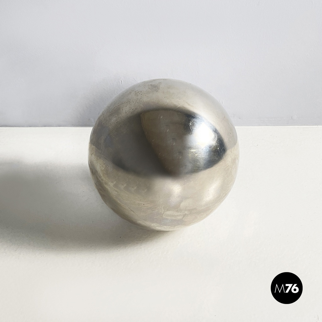 Sfera decorativa in metallo, 1990 ca.