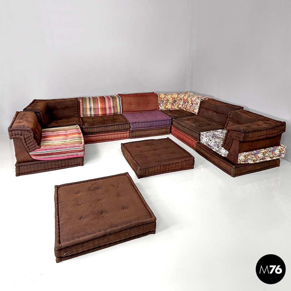 Divano modulare Mah Jong di Hans Hopfer per Roche Bobois, 2000 ca.