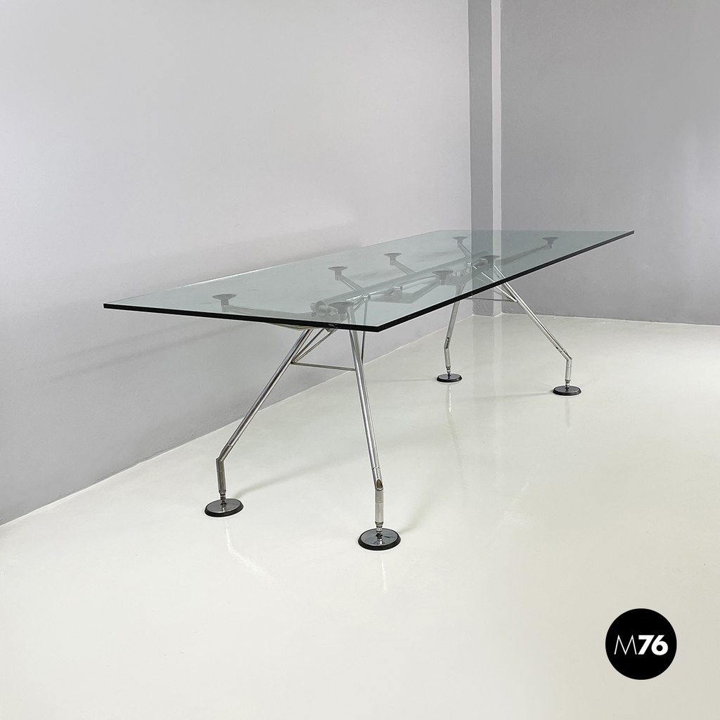 Tavolo da pranzo Nomos di Norman Foster per Tecno, 1970 ca.