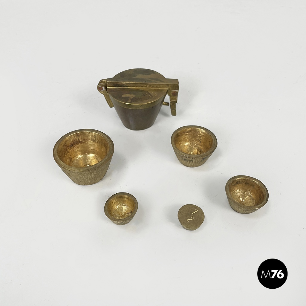 Pesi da bilancia per medicinali, 1900-1950 ca.