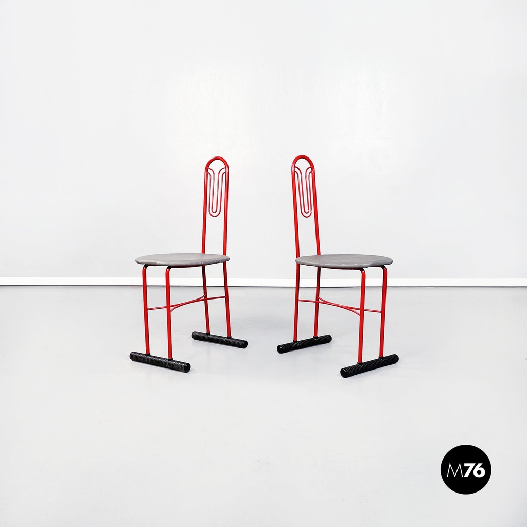 Sedie Aloha di Molteni e Consonni, 1980 ca.