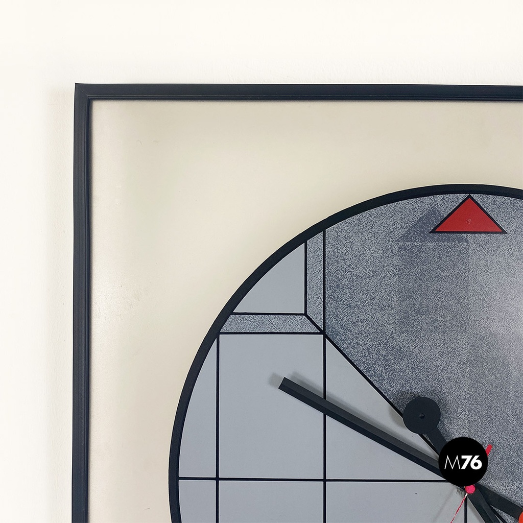 Orologio da parete di Kurt B. Delbanco per Morphos, 1980 ca.