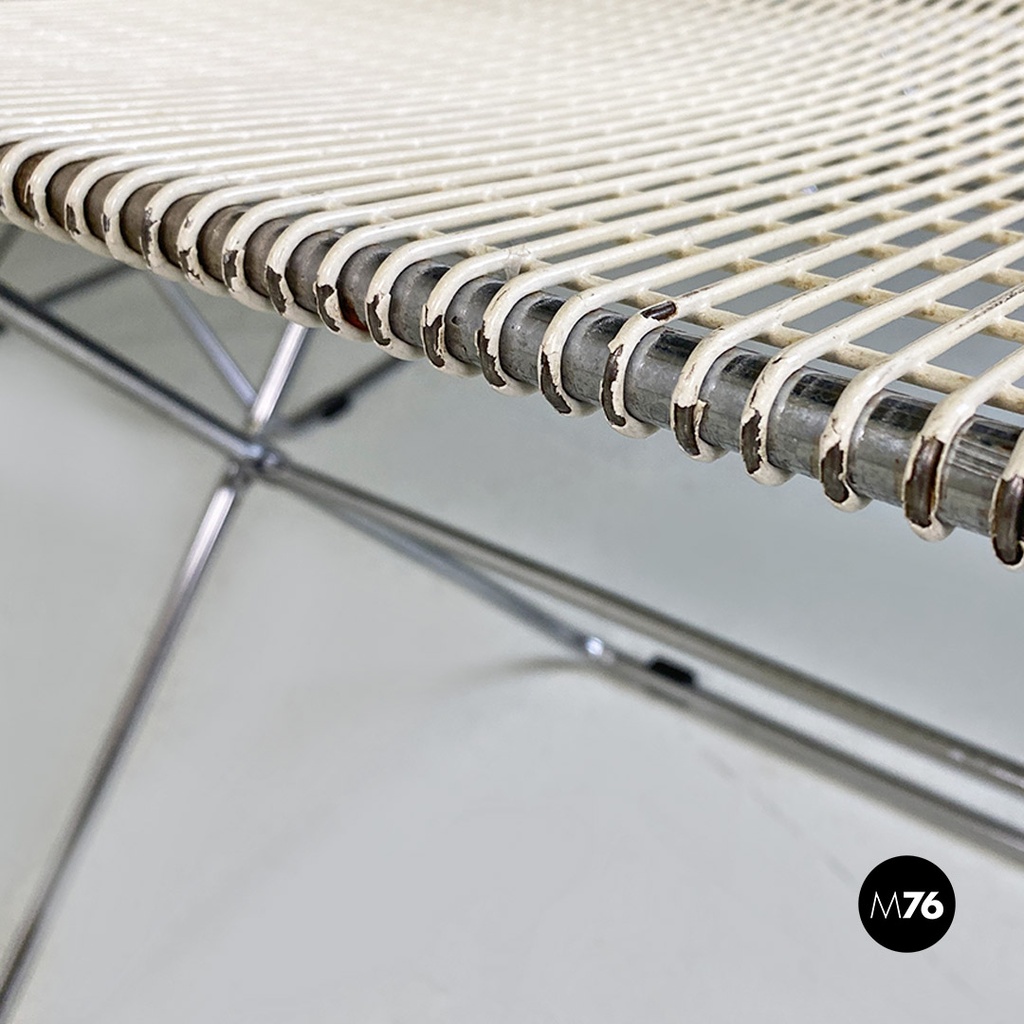 Sedie in metallo di De Marco e Rebolini per Robots, 1970 ca.