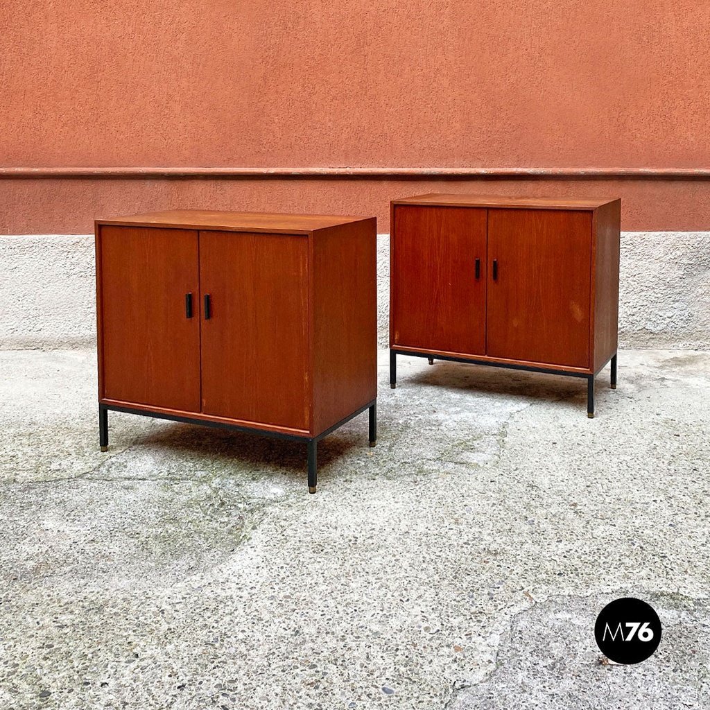 Sideboard in teak, 1960 ca.