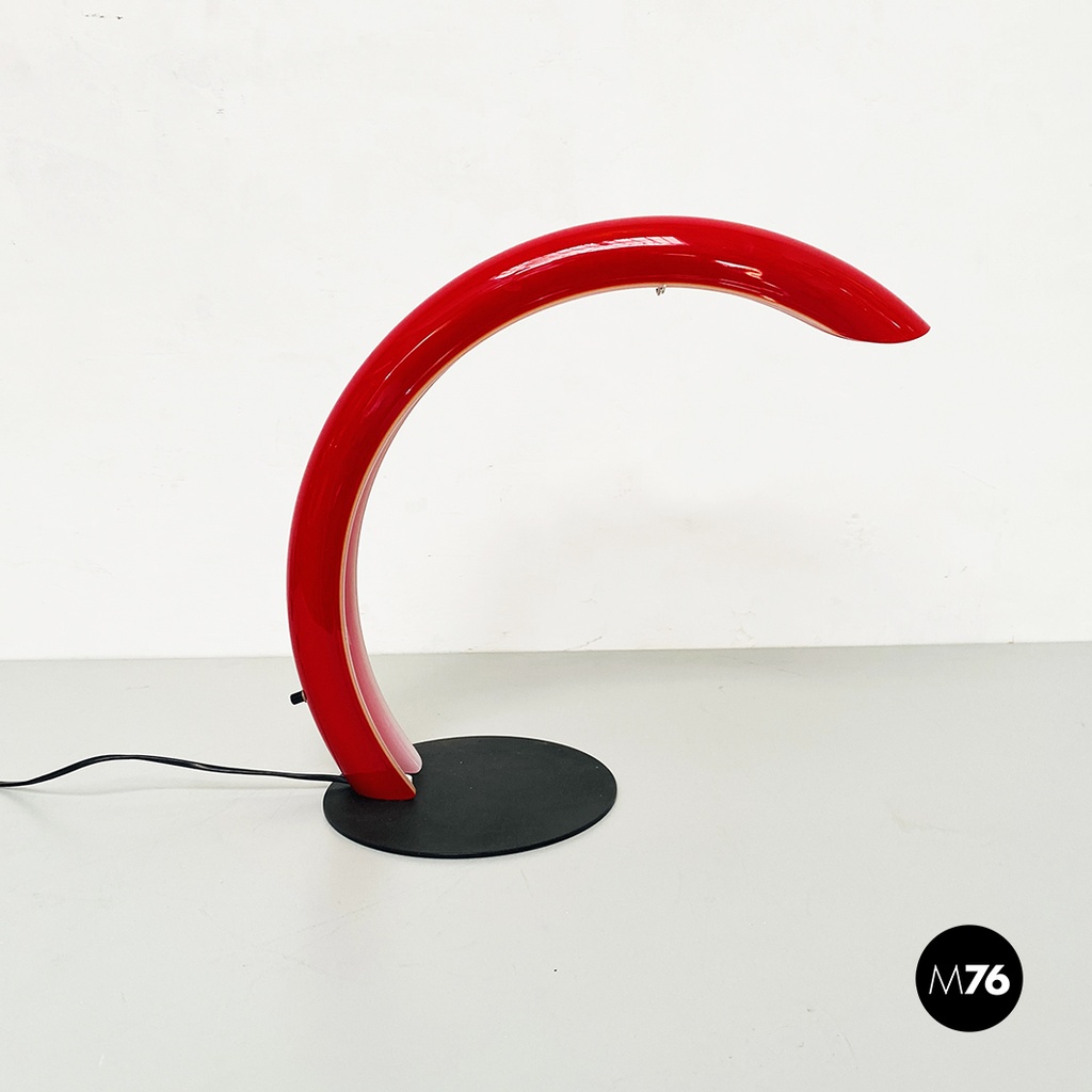 Lampada da tavolo in vetro di Murano di AVMazzega, 1980 ca.