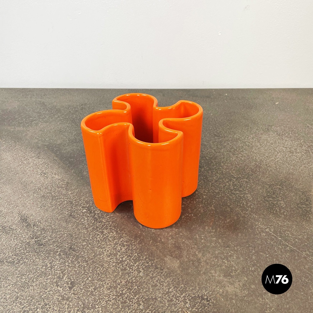 Vaso di Franco Bettonica per Gabbianelli, 1970 ca.