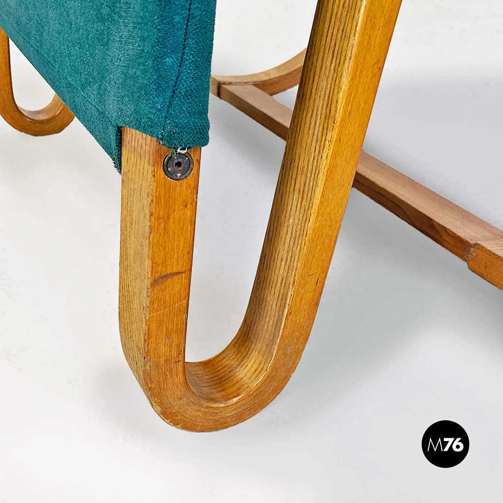 Poltrona in legno di Danber, 1970 ca.