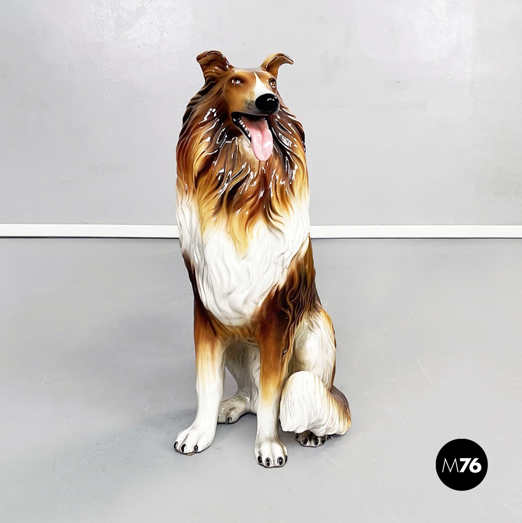 Scultura di cane pastore scozzese, 1970 ca.