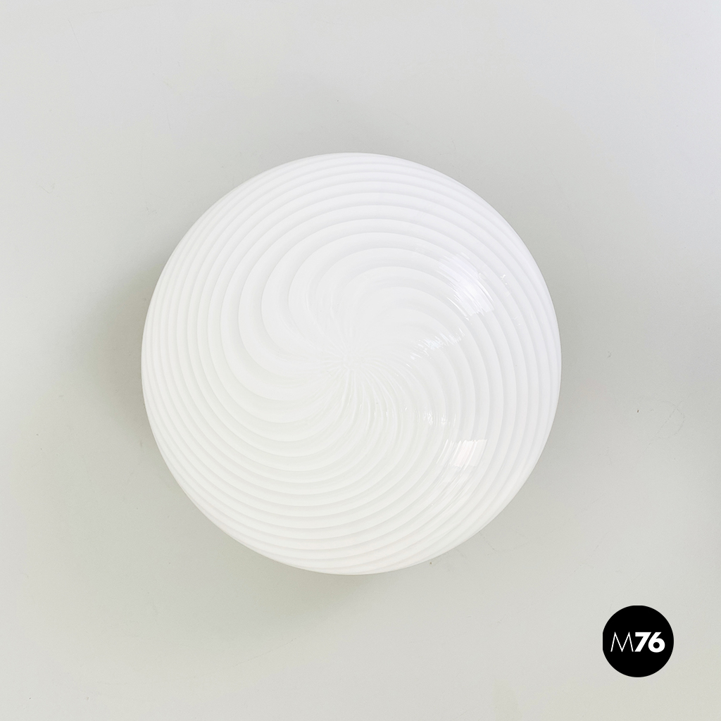 Plafoniera in vetro di Murano, 1960 ca.