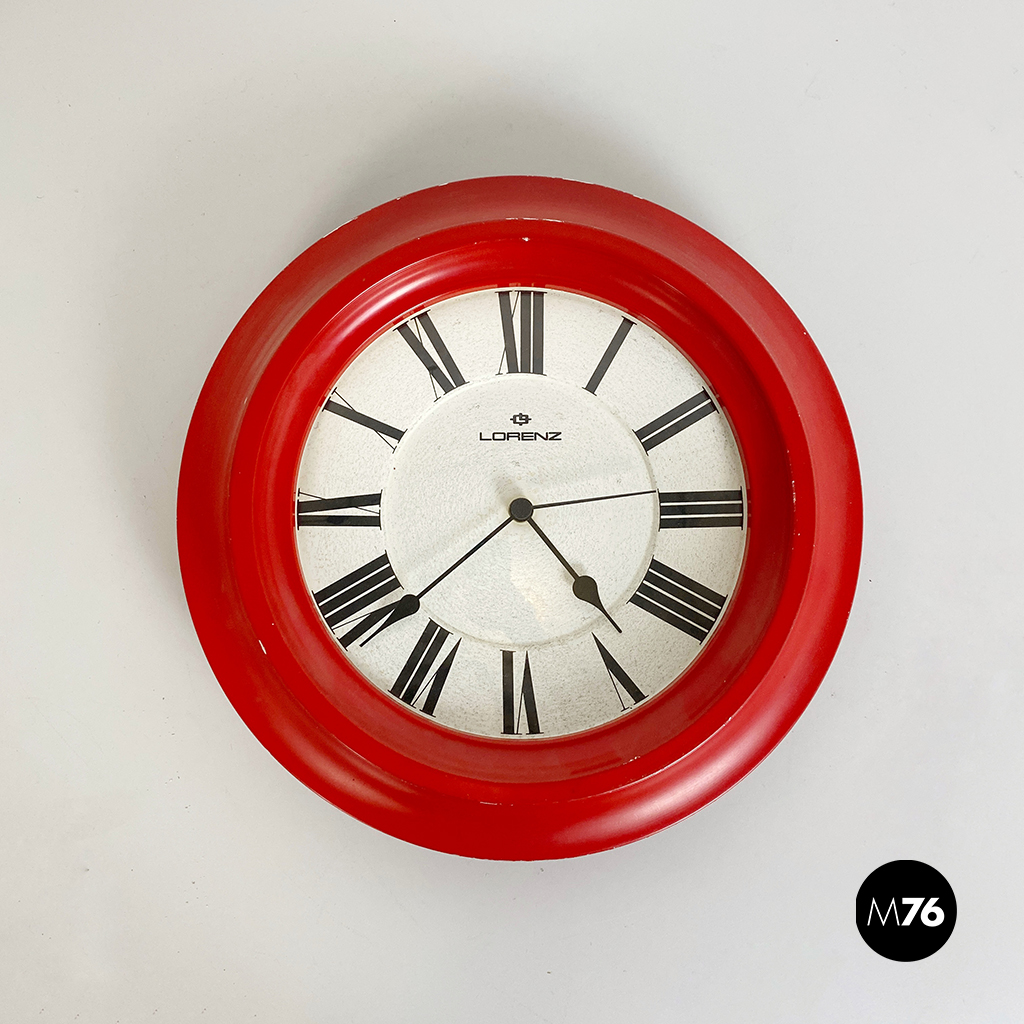 Orologio da parete di Lorenz, 1970 ca.
