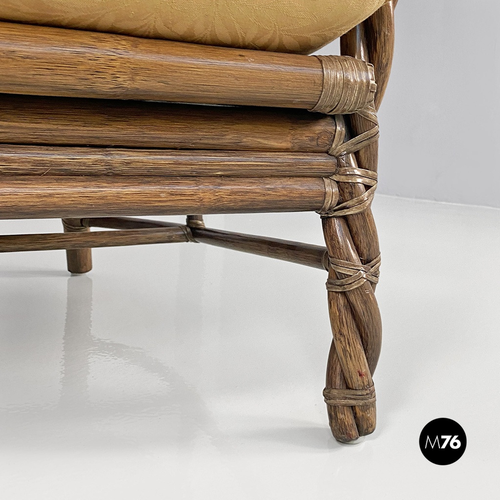 Divano di McGuire Company San Francisco, 1970 ca.