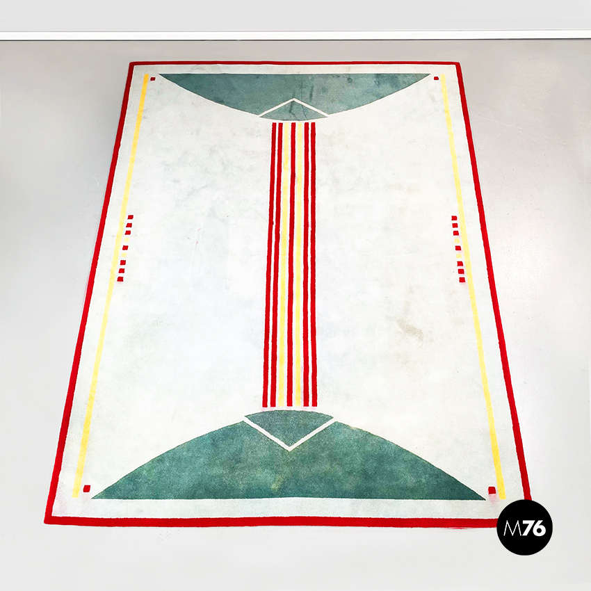 Tappeto a pelo corto, 1980 ca.