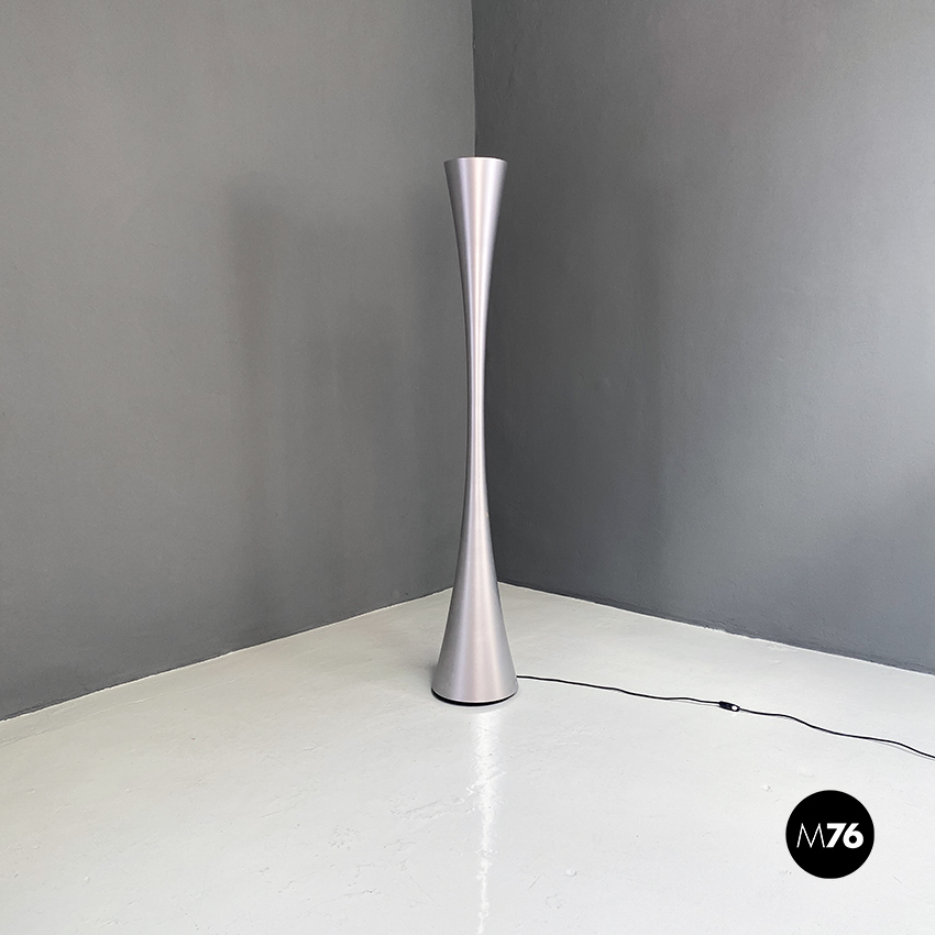 Lampada da terra in plastica, 1980 ca.