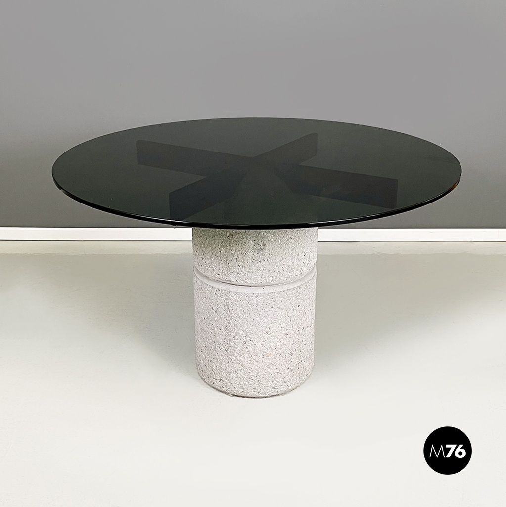 Tavolo Paracarro di Giovanni Offredi per Saporiti Italia, 1970 ca.