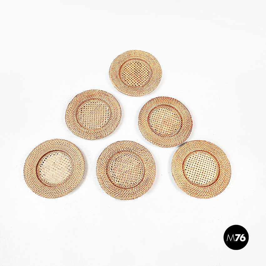 Sottopiatti in vimini, 1990 ca.