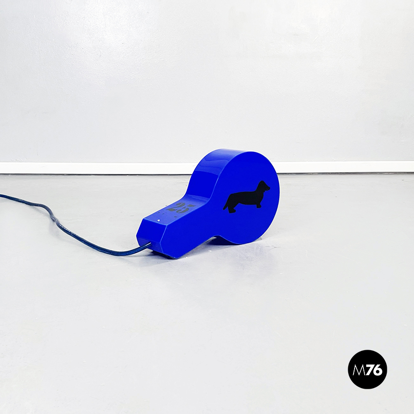 Lampada da tavolo led di Marco Lodola, 2000 ca.