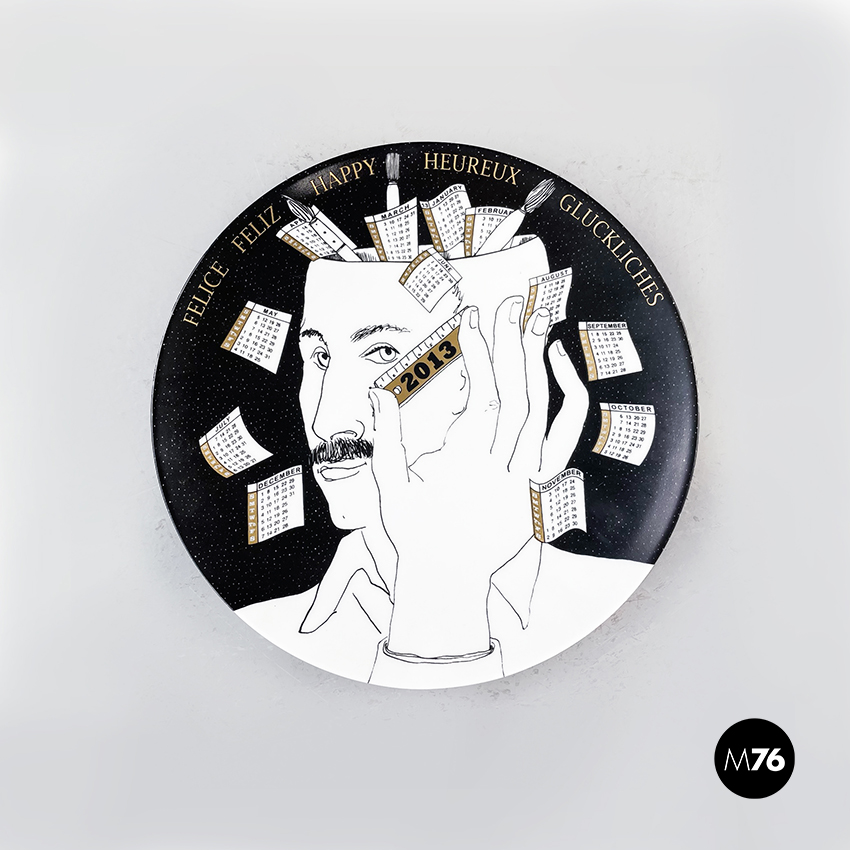 Piatto calendario 2013 di Fornasetti, 2013 