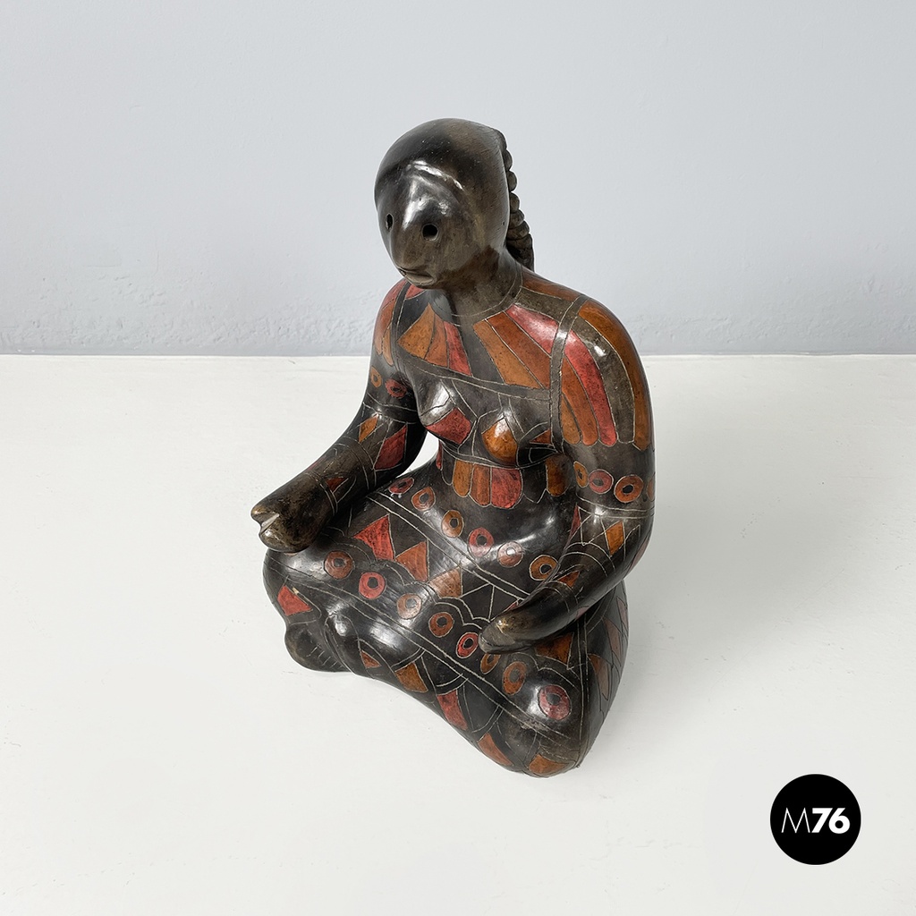 Scultura in terracotta di Manuel Felguerez, 1980 ca.