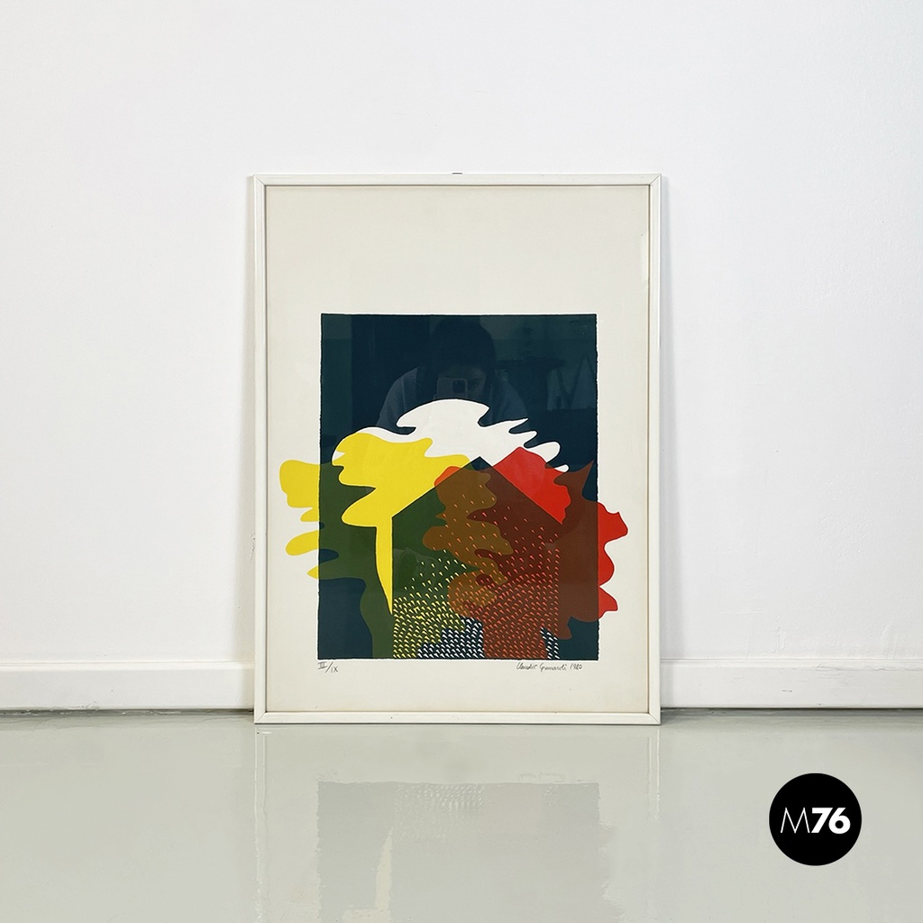 Stampa serigrafica, 1980 