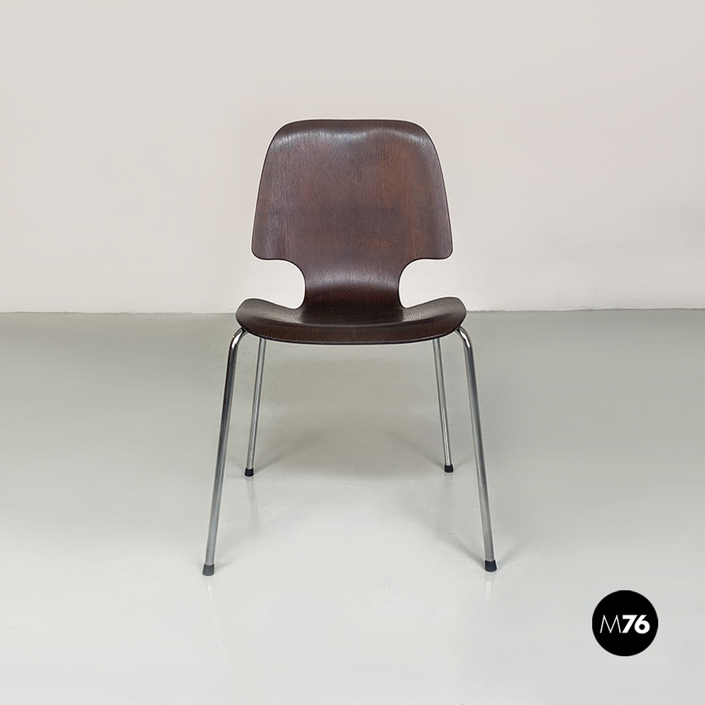 Sedie tedesche in legno curvato, 1960ca.