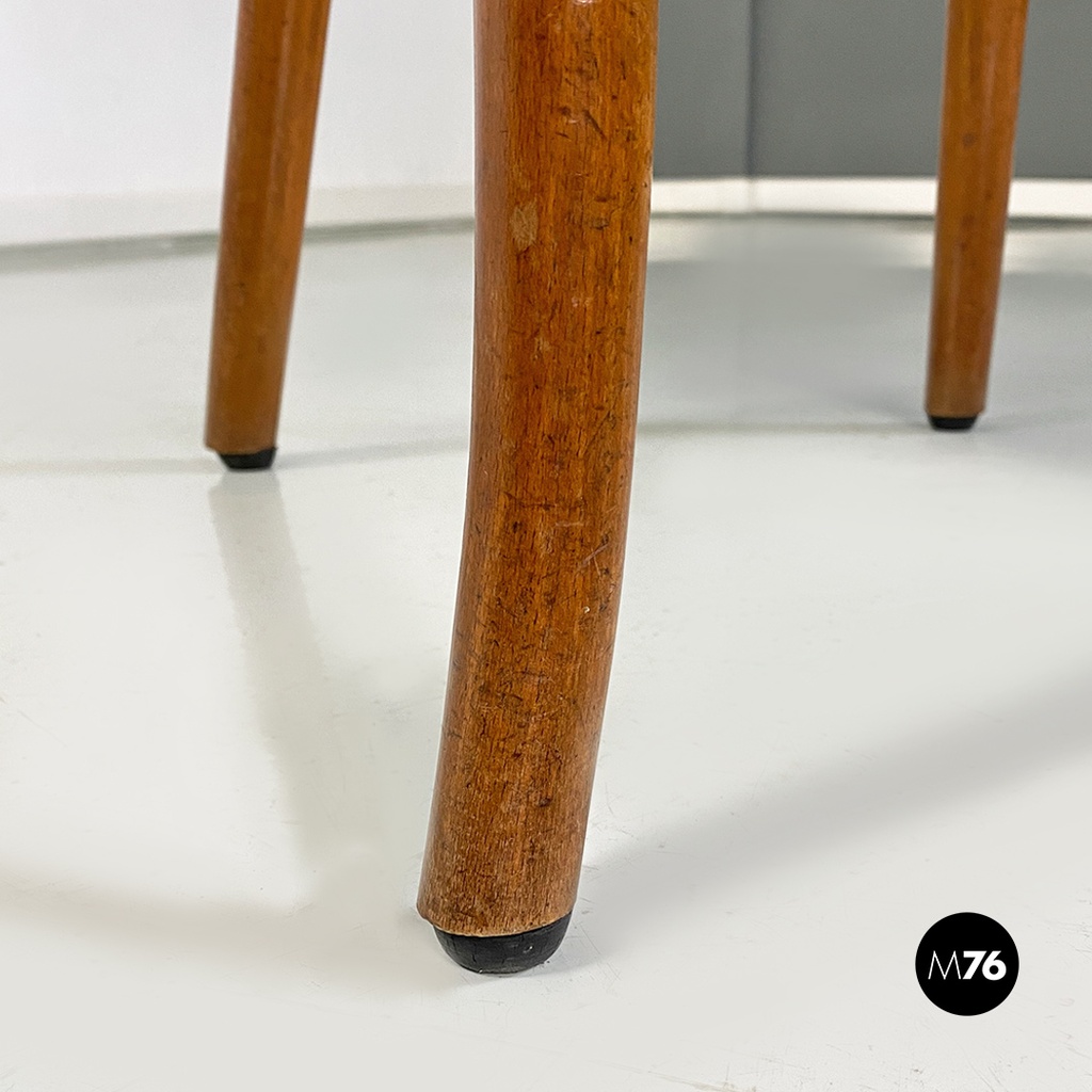 Sedie Thonet con paglia di Vienna su seduta e schienale, 1900 ca.